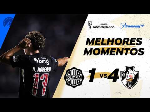 Gols e melhores lances de Olímpia x Vasco da Gama