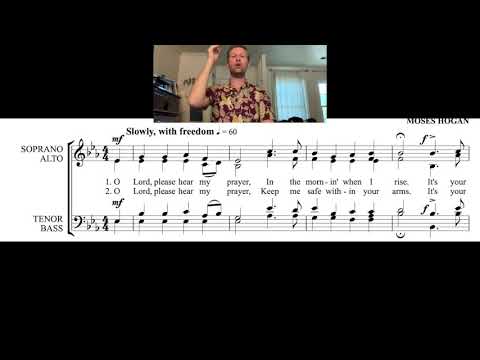 Hear My Prayer (Hogan) - Final SATB a cappella