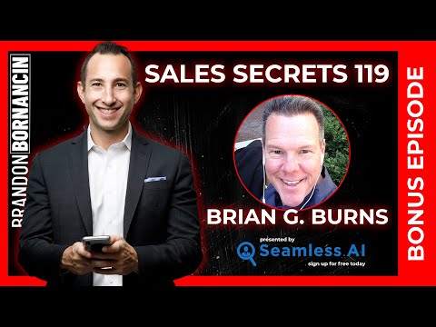 WHY ALL SALES HAVE IDENTICAL PROBLEMS?! -  Brian G Burns