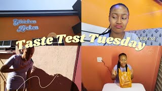 Taste Test Tuesday South Africa | Chicken Licken mukbang