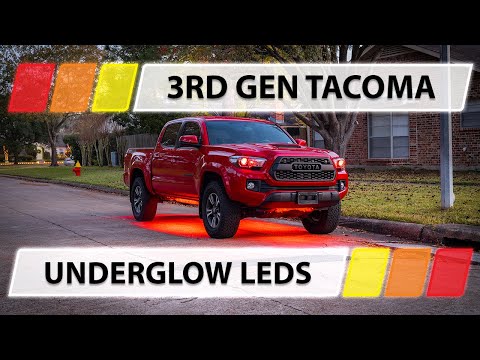 Toyota Tacoma Mods | RGBW Multicolor Underglow LED Kit | Diode Dynamics