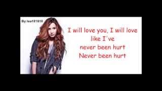 demi lovato - never been hurt Lyrics