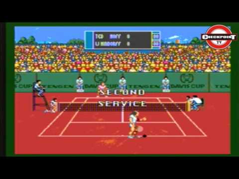 davis cup world tour tennis sega genesis rom