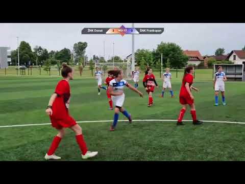 Girls Trophy U13 2022; Žnk Donat - Šnk Frankopan 9-0