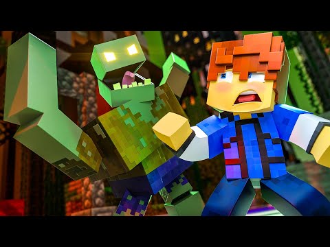 Ryguyrocky - Zombie BOSS BATTLE !? (Minecraft Academy)