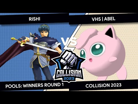 Collision 2023 - Rishi (Marth) VS VHS | Abel (Jigglypuff) - Pools - Winners Semis