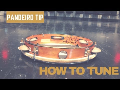 Scott Kettner - How to Tune Your Pandeiro - Modification Lesson Pt1