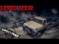 SpinTires Level 32x32 Map Mod SID 91 Ramcharger