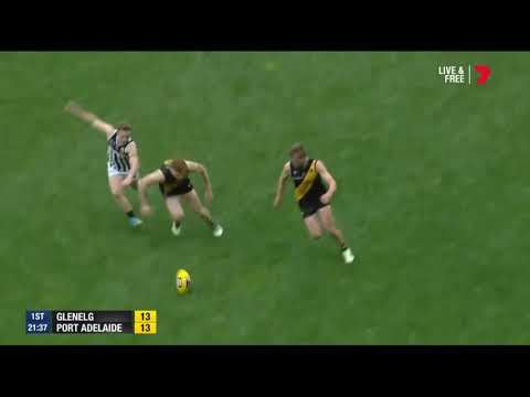 2019 SANFL Semi-Final Matt Uebergang Tackle