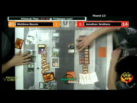 Magic: the Gathering GP - Atlanta Rd 13 Matthew Boccio (Elves) vs Jonathan Smithers (Naya Valakut)
