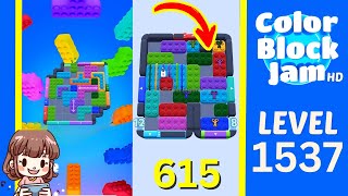 Solusi Level 1537 Color Block Jam