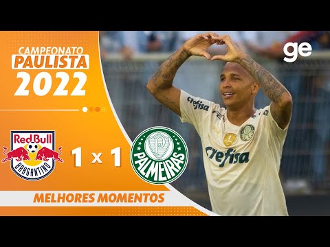 Gols e lances de Red Bull Bragantino x Palmeiras