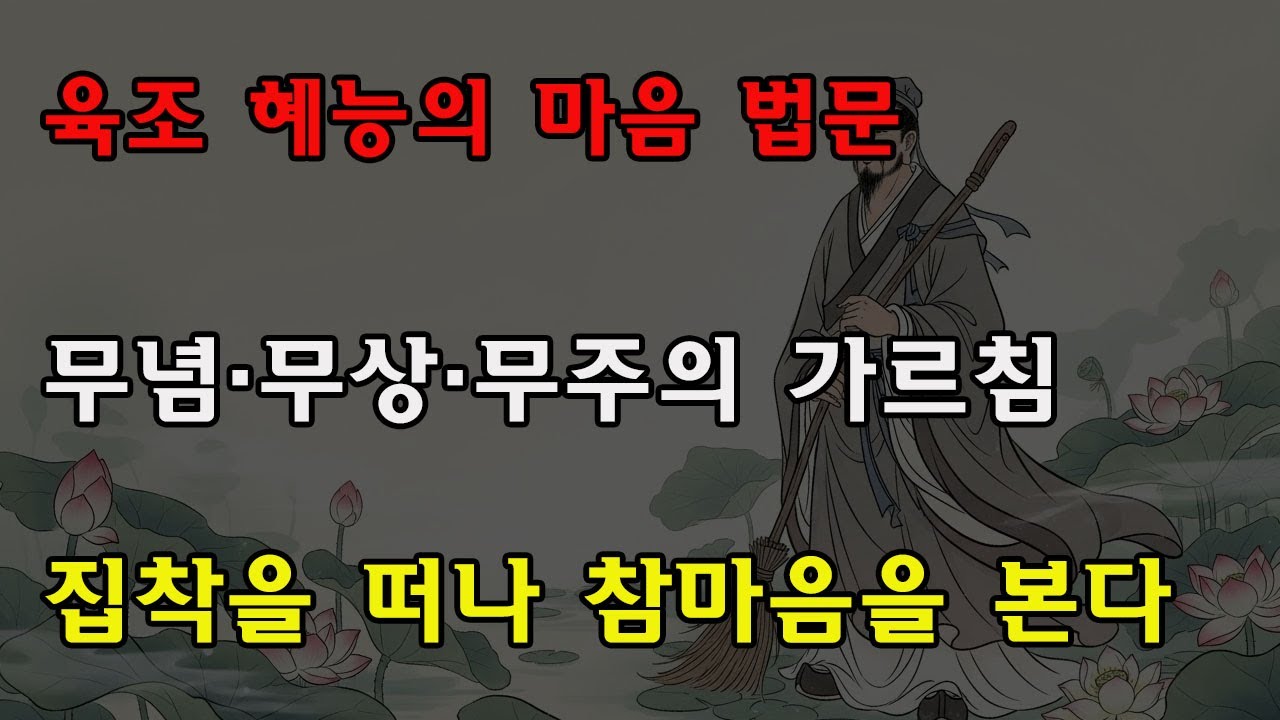육조 혜능의 ‘세 가지 무심’ 수행법: 이것만 깨치면 세상 어떤 일도 당신을 괴롭히지 못한다!