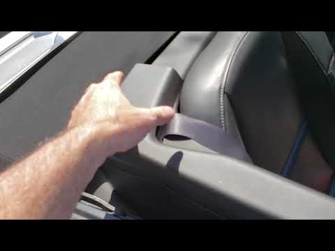 Camaro Tonneau Boot clip install