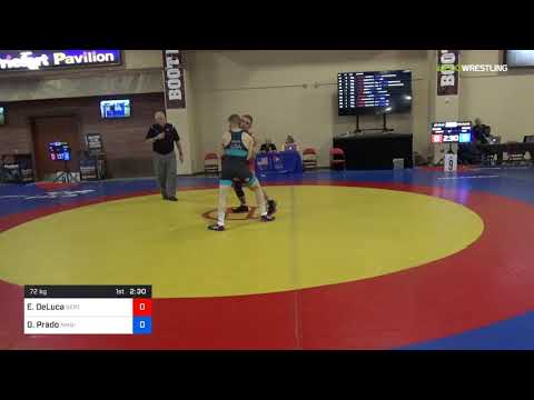 2018 Marine Corps US Open/Senior Men's Greco-Roman 72 7th Place - Eleazar DeLuca (SERTC-VT) Vs. Da
