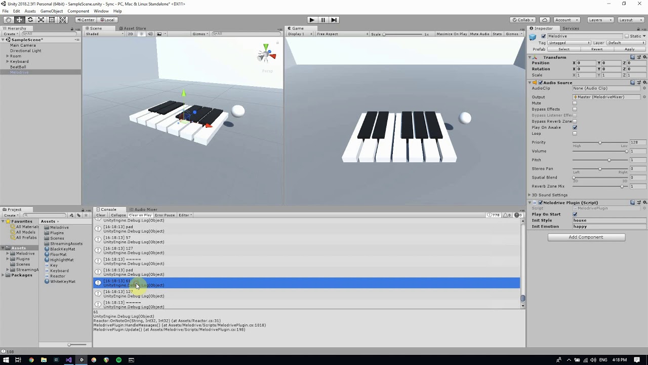 Melodrive tutorial