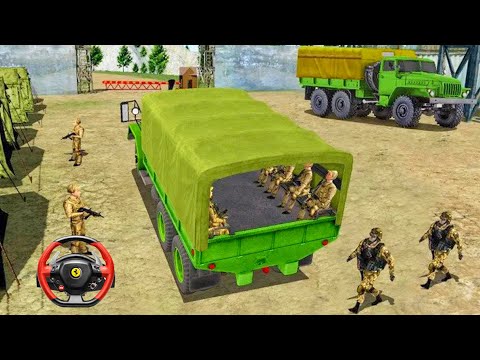 US Offroad Military Truck । Army Transport Driver । Android Gameplay