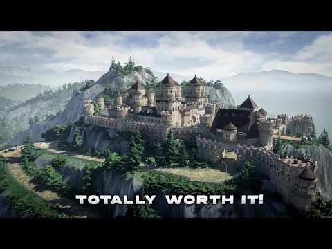 This INSANE Castle Took Me 7 Days to Build in Cities Skylines 2 🤯