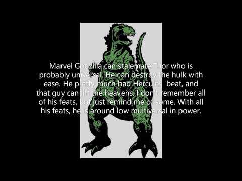 Marvel Godzilla vs Charizard (Composite)