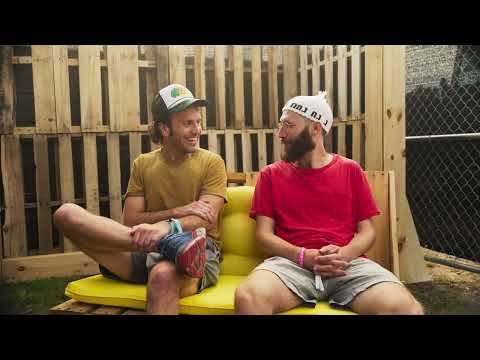 Vulfpeck Backstage at Levitate Music Festival