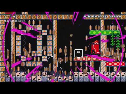 Brick Block Dungeon by SilentTron - Super Mario Maker 2 - No Commentary 1by