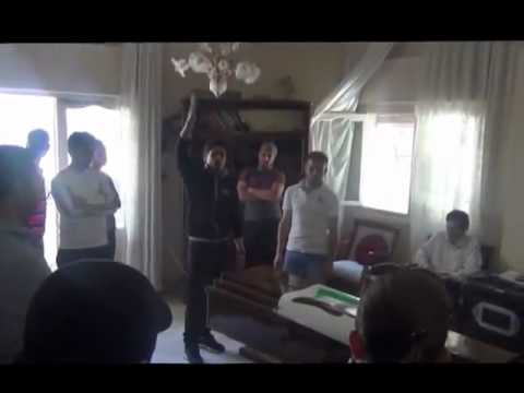 تشييع باسل شحادة في منطقة حمص القديمة في مدينة حمص