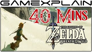 40 Minutes of Zelda: Breath of the Wild (DIRECT FEED E3 Gameplay)