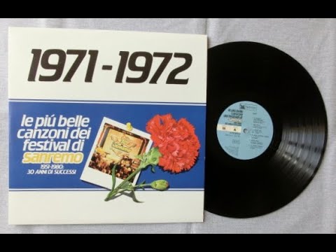 SANREMO 1971 - BIANCHI CRISTALLI SERENI - CANTA DON BACKY- 4^ -