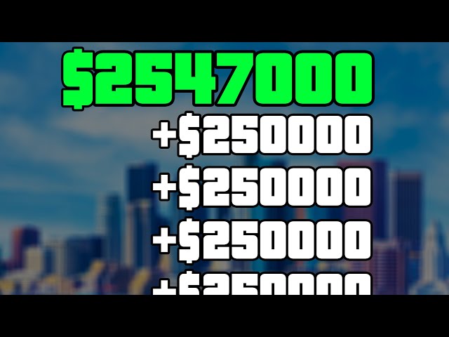 This GTA Online Money Glitch 2025 Apparently Gives 250 000 Every Time Sddefault 