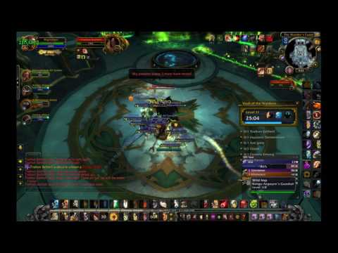 WoW Legion PvP Gameplay Patch 7.2.5 - VoW Mythic +11 Fast Run on Ret Paladin