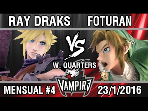 [Vampir3 Mensual #3] Ray Draks (Cloud) vs FotuRAN (Link) SSB4 Winners Quarters