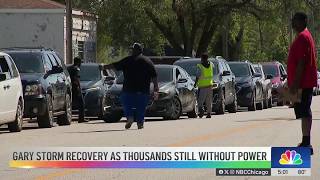 Gary church helps residents going on 12 days without power