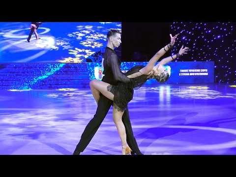 Презентация пары Анастасия Желаннова и Евгений Неретин. IDSU ProAm Super Cup, Int. Latin. 28/01/2024