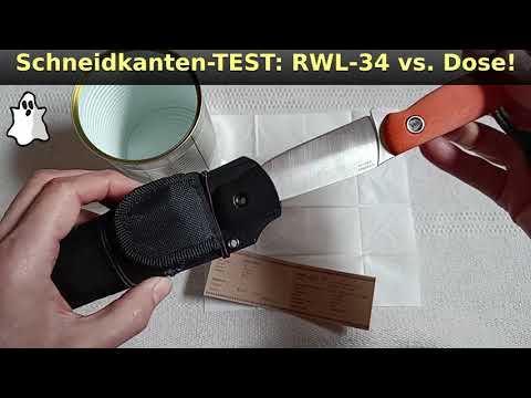 Schneidkanten-TEST: Ein RWL-34 vs. Konserven-Dose!