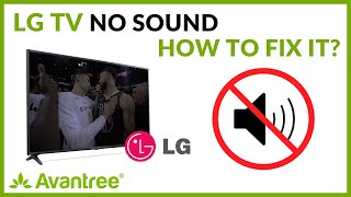 LG TV No Sound - How to FIX?
