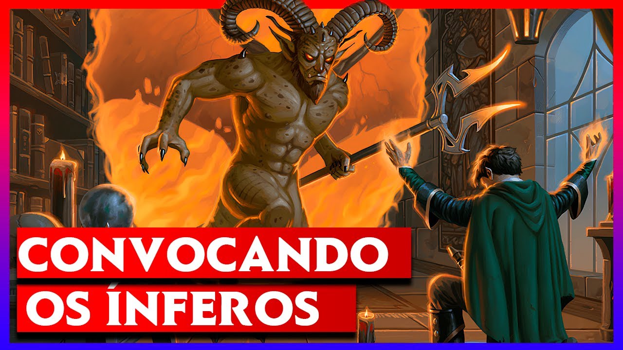 Como invocar diabos, demônios e yugoloths em D&D