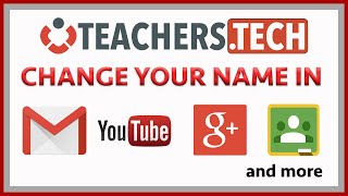 Change Your Names in Youtube, Gmail and More