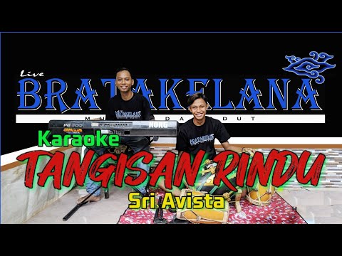 TANGISAN RINDU Karaoke KENDANG RAMPAK Version ( Sri Avista )