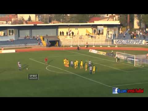 Kup Srbije 2013/14, 1/8 finala, OFK Beograd - Jedinstvo Putevi 2:1