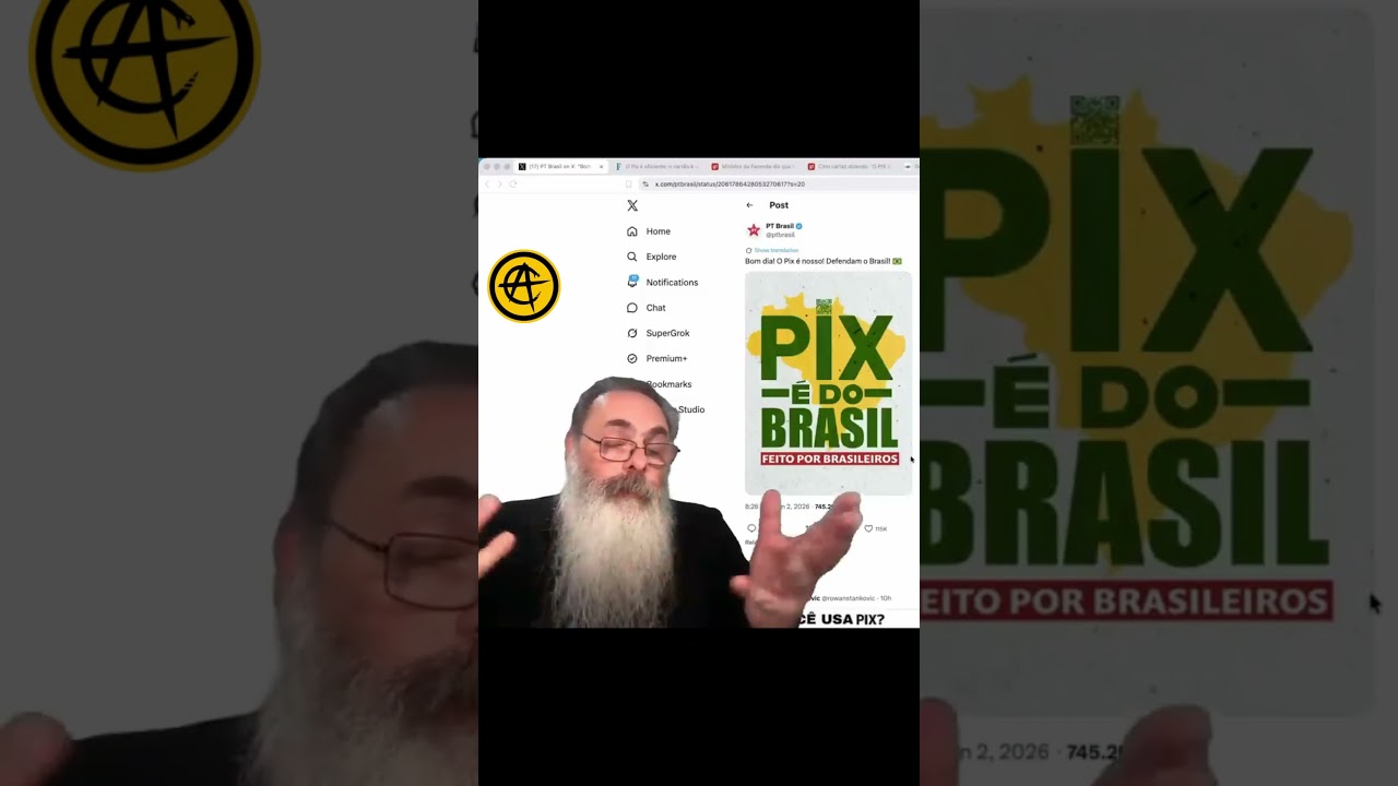 LULA ignora seus PRÓPRIOS PROGRAMAS e FAZ PROPAGANDA do PIX do BOLSONARO
