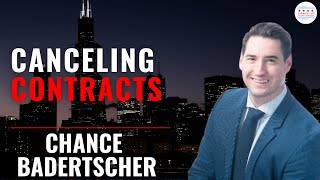 Canceling a Contract After All Contingencies Have Passed