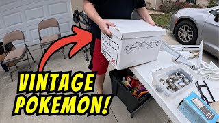 I Bought His Childhood Pokemon Collection at a Garage Sale!