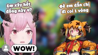 Gigi dẫn Calli đi tham quan hầm mỏ của mình trong Hytale!【Hololive Vietsub】