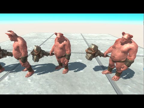 5 OGRE LORD vs EVERY UNIT   Animal Revolt Battle Simulator