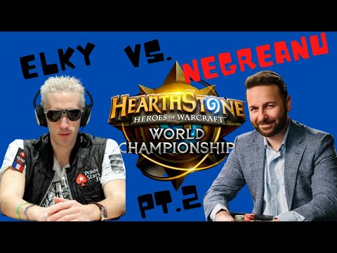 Daniel Negreanu vs ElkY - Showmatch - World Championship 2015 BlizzCon Part 2!!!