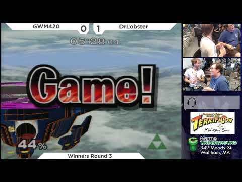 Mass Madness 28 SSBM - GWM420 (Fox) vs. DrLobster (Sheik) - Melee WR3