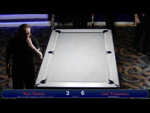 2023 Men’s National Singles - Nick Zarkos vs Joel Pickersgilll