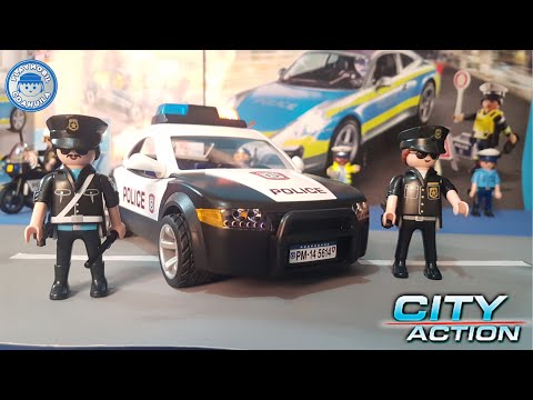 Auto de Policía de playmobil (5673)