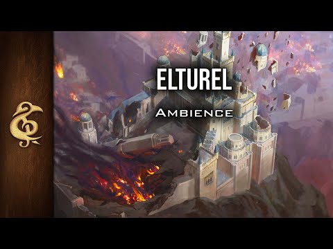 Elturel [Descent Into Avernus] | Hellish City Ambience | 2 Hours