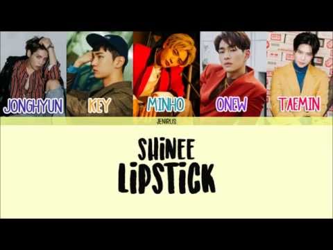 SHINee - Lipstick [Han/Rom/Eng] Picture + Color Coded Lyrics